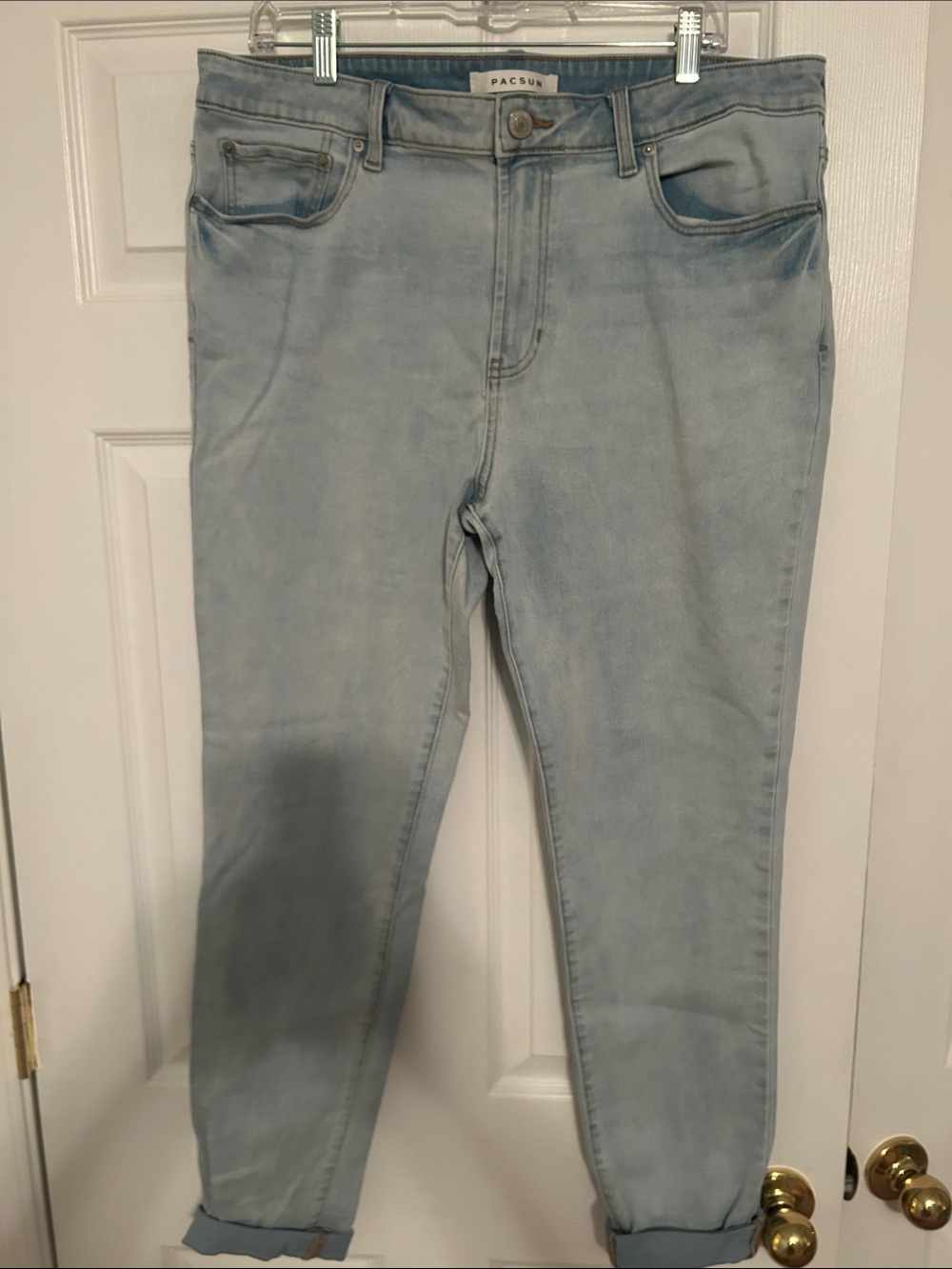 PacSun Light Wash Men’s Jeans - Stacked Skinny